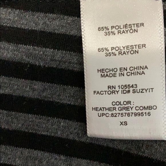 Daisy Fuentes black and grey dress - Picture 4 of 6